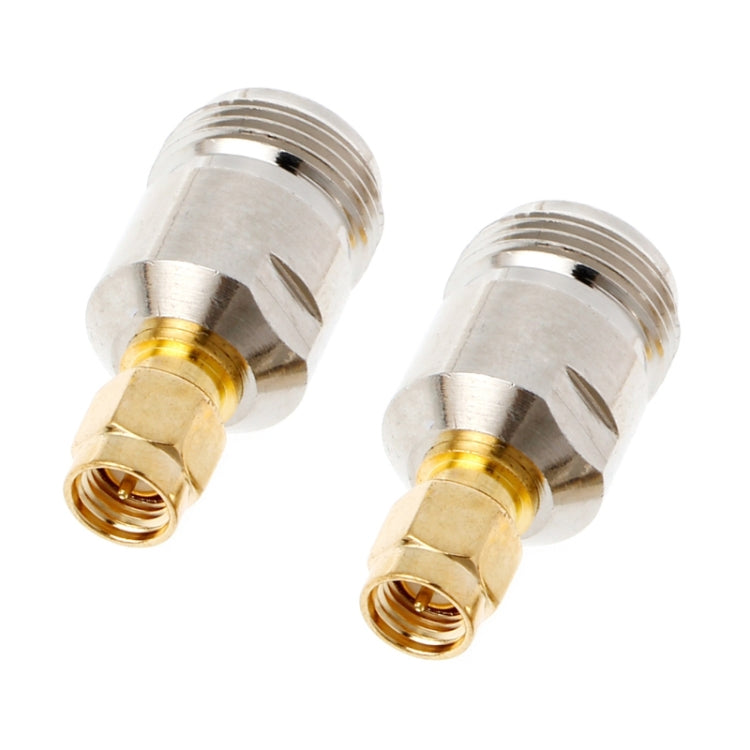 2pcs RF Coaxial Connector SMA Male to N Female, SMA Male to N Female