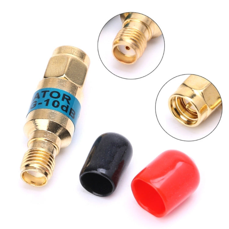 2W 10dBi RF Coaxial Attenuator SMA-JK Male to Female DC-6.0GHz, SMA Male to Female (Attenuator)