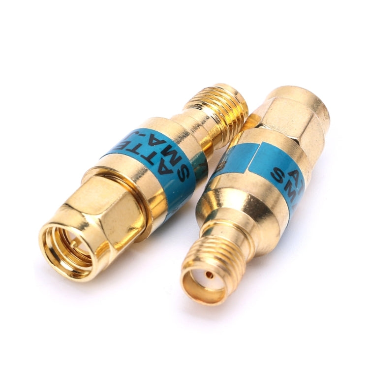 Attenuatore coassiale RF da 2 W 10 dBi SMA-JK maschio a femmina DC-6.0 GHz, SMA Male to Female (Attenuator)