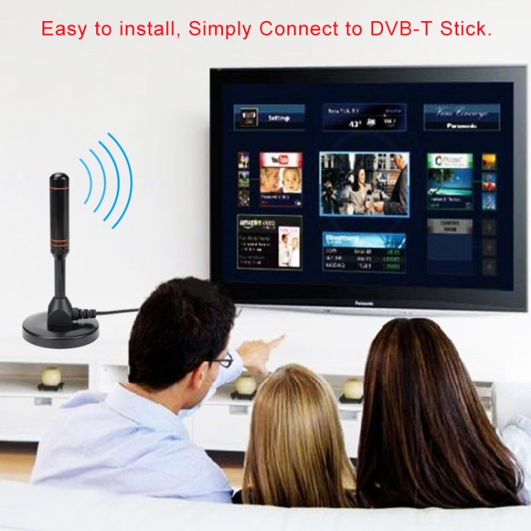 Antenna TV ad alto guadagno 22dBi per televisione DVB-T / Sintonizzatore TV USB con amplificatore Booster HDTV portatile, 22dBi DVB-T / USB