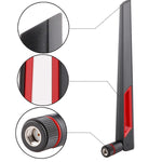 Antenna WiFi 2.4G/5G 12dBi RP-SMA maschio per router