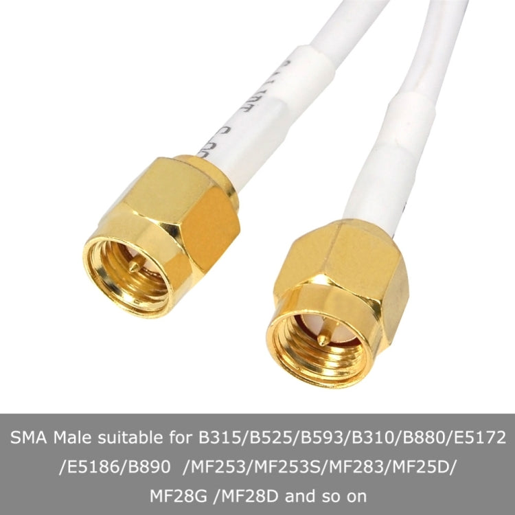 4G 28dBi Antenna with SMA Male Connector for 4G LTE FDD/TDD Router, SMA Male