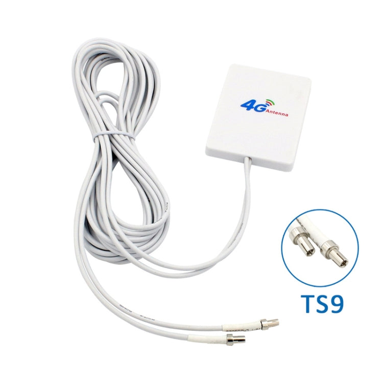 Antenna 4G 28dBi con connettore maschio TS9 per router 4G LTE FDD/TDD, TS9 Male