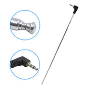 3.5mm Retractable FM Radio Antenna for Cell Phone, Max Length: 24.5cm, FM Radio Antenna