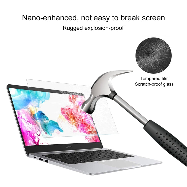 Pellicola vetro temperato 9H per Huawei MateBook 14"
