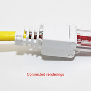 Spina modulare per connettore RJ-45 a crimpare senza attrezzi, versione corta Cat5e, Cat5e