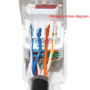 Spina modulare per connettore RJ-45 a crimpare senza attrezzi, versione corta UTP Cat6, Cat6