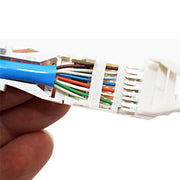 Spina modulare per connettore RJ-45 a crimpare senza attrezzi, versione corta UTP Cat6, Cat6