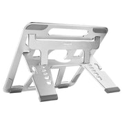 COOLCOLD U2S Staffa portatile pieghevole in lega di alluminio a doppio triangolo cavo regolabile in altezza per laptop, COOLCOLD U2S