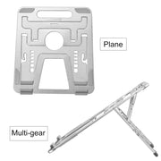 COOLCOLD U2S Staffa portatile pieghevole in lega di alluminio a doppio triangolo cavo regolabile in altezza per laptop, COOLCOLD U2S