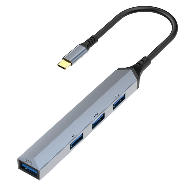 Adattatore HUB USB-C 4 in 1 con 3 porte USB