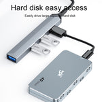 Adattatore HUB USB-C 4 in 1 con 3 porte USB