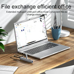 V253A Adattatore HUB docking station multifunzionale 5 in 1 da USB a USB, V253A