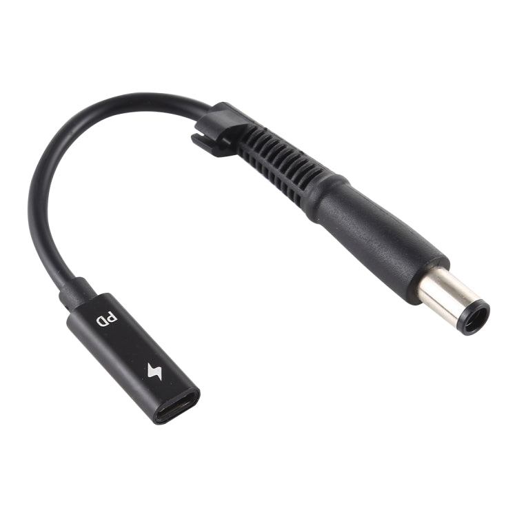 Cavo caricabatterie adattatore di alimentazione DP USB-C/Type-C da 7,4 x 0,6 mm per HP, 2.4 x 0.6mm