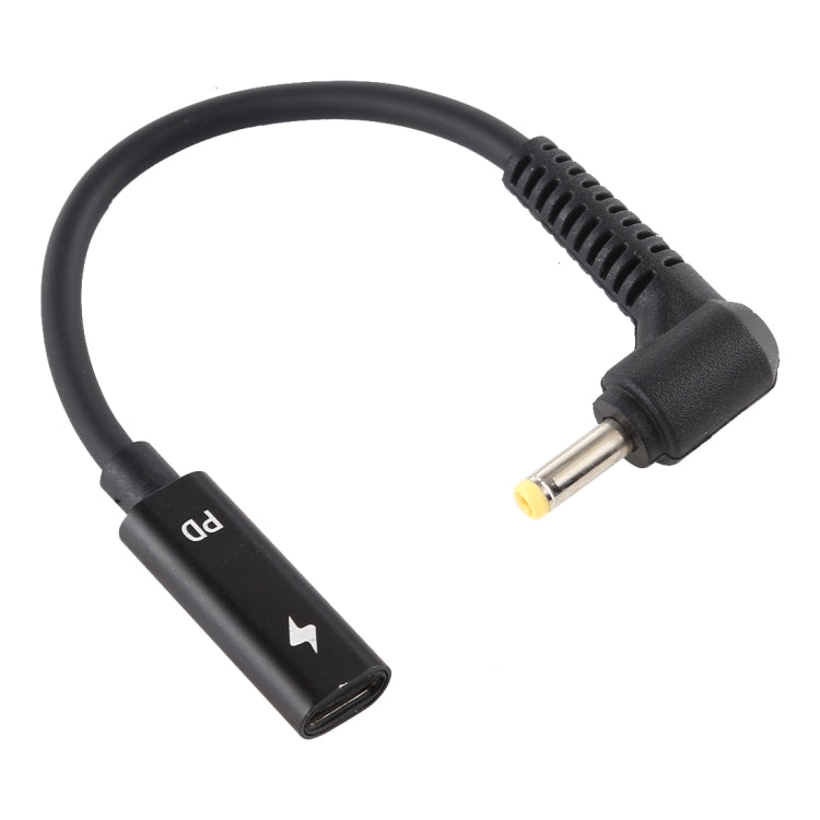 Cavo caricabatterie adattatore di alimentazione da USB-C/Tipo-C a 4,0 x 1,7 mm, 4.0 x 1.7mm