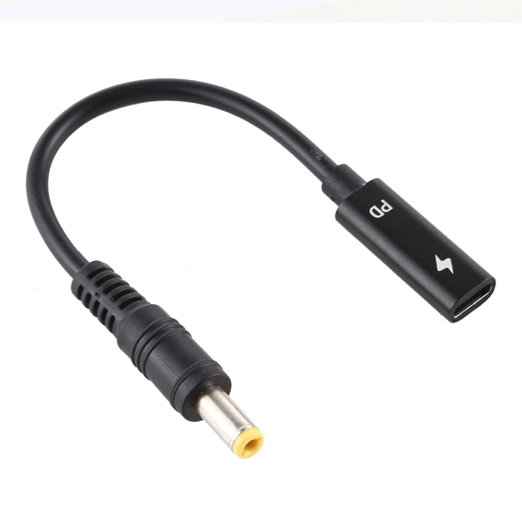 Cavo adattatore USB-C a 5,5 x 2,5 mm, 17,5 cm