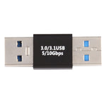 Convertitore extender accoppiatore USB 3.0 maschio a USB 3.0 maschio, Male to Male