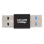 Convertitore extender accoppiatore USB 3.0 maschio a USB 3.0 maschio, Male to Male