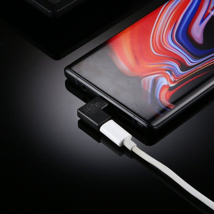Adattatore convertitore USB-C / Type-C da femmina a maschio ad angolo retto di 90 gradi, Right Angle Female to Male
