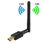 EDUP EP-AC1661 Ricevitore WiFi adattatore USB wireless ad alta velocità 2 in 1 Bluetooth 4.2 + Dual Band 11AC 600Mbps, EP-AC1661 600Mbps