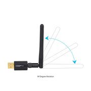 EDUP EP-AC1661 Ricevitore WiFi adattatore USB wireless ad alta velocità 2 in 1 Bluetooth 4.2 + Dual Band 11AC 600Mbps, EP-AC1661 600Mbps