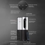 Logitech CC2000E Webcam per videoconferenze HD 1080P per piccoli gruppi con microfono, presa EU