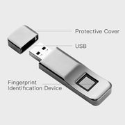 P1 USB 3.0 ad alta velocità Disco flash con crittografia delle impronte digitali da 32 GB Memory Stick USB Pen Drive U DISK, Scrittura: 75 MB/s, Lettura: 135 MB/s