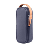 Custodia multifunzione per cavo dati per caricabatterie per cuffie, alimentatore portatile in ultra fibra, dimensioni: M, 16,5x6x23,5 cm （Grigio）, M
