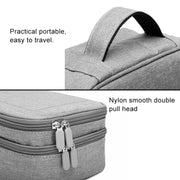 Custodia multifunzione per cavo dati per caricabatterie per cuffie, custodia a strato singolo, dimensioni: 23x16x7 cm