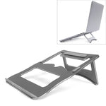 Staffa per laptop semplice portatile da tavolo con supporto di raffreddamento in lega di alluminio, supporto a due stadi, dimensioni: 21x26 cm