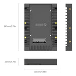 ORICO 1125SS SATA 3.0 Velocità di trasferimento veloce da 2,5 a 3,5 pollici Caddy per disco rigido/convertitore
