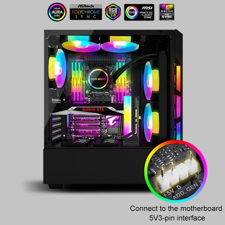Supporto GPU COOLMOON CM-GH2 5V ARGB