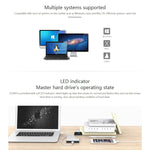 ORICO 2518S3 Custodia per disco rigido esterno USB 3.0 per HDD/SSD SATA da 7 mm e 9,5 mm da 2,5 pollici