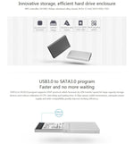 ORICO 2518S3 Custodia per disco rigido esterno USB 3.0 per HDD/SSD SATA da 7 mm e 9,5 mm da 2,5 pollici
