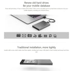 ORICO 2518S3 Custodia per disco rigido esterno USB 3.0 per HDD/SSD SATA da 7 mm e 9,5 mm da 2,5 pollici