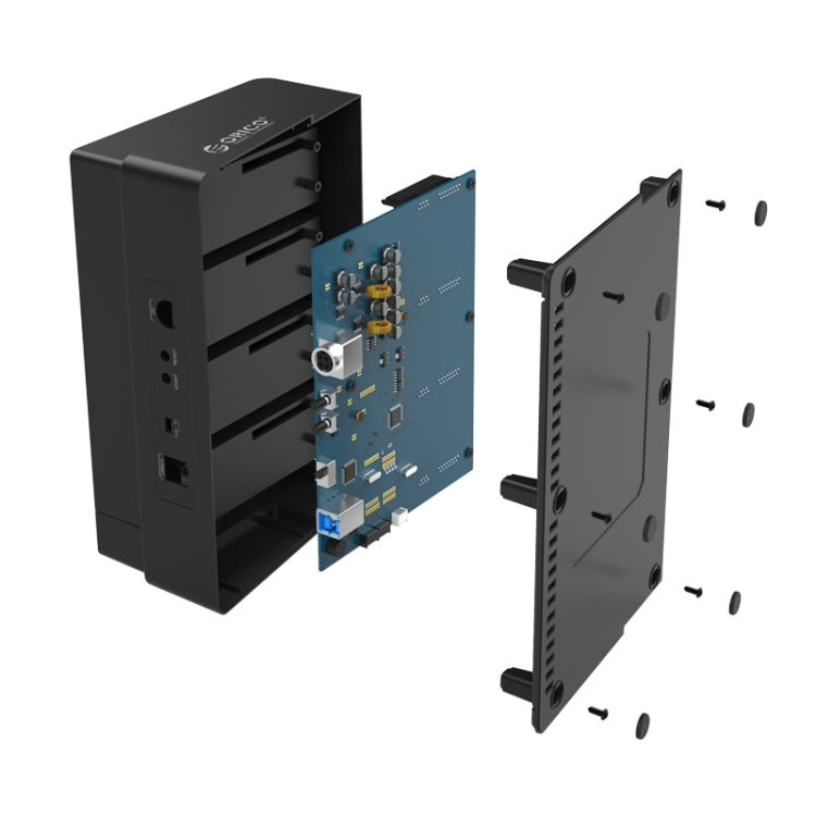ORICO Docking Station 4 Bay USB 3.0 per HDD/SSD SATA 2,5" e 3,5"