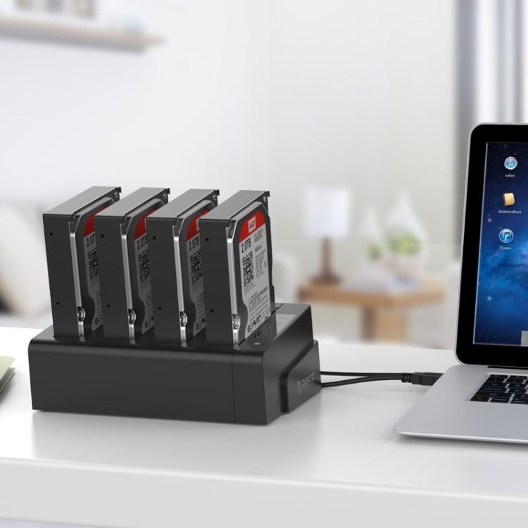 ORICO Docking Station 4 Bay USB 3.0 per HDD/SSD SATA 2,5" e 3,5"