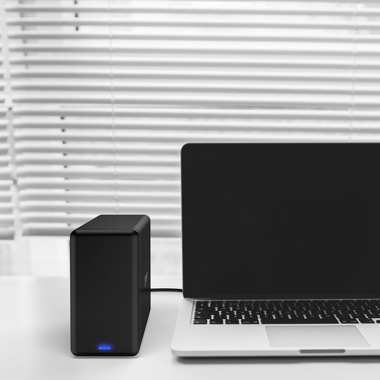 ORICO NS200-C3 Custodia per disco rigido esterno da USB-C/Type-C 3.1 a SATA a 2 alloggiamenti per disco rigido Dock per disco rigido SATA da 3,5 pollici, supporto protocollo UASP, USB 3.1 Type-C to SATA