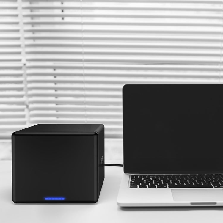 ORICO NS500-U3 Custodia per disco rigido esterno da USB 3.0 Tipo B a SATA da 5 alloggiamenti per disco rigido per HDD SATA da 3,5 pollici, supporto protocollo UASP, USB 3.0 Type-B to SATA
