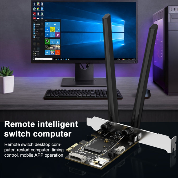 EDUP EP-9713 Scheda nuda della scheda della macchina per l'interruttore del computer con telecomando, EP-9713