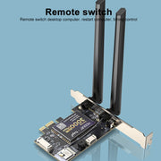EDUP AX200SW 3000Mbps Controllo remoto Accensione e spegnimento del computer Scheda di rete, AX200SW