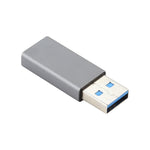 Adattatore di sincronizzazione dati da 10 Gbps con convertitore USB-C / Type-C femmina a USB 3.0 maschio, Type-C Female to USB 3.0