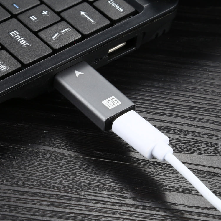 Adattatore di sincronizzazione dati da 10 Gbps con convertitore USB-C / Type-C femmina a USB 3.0 maschio, Type-C Female to USB 3.0