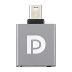 Adattatore Display Port femmina a Mini Display Port maschio, DP Female to Mini DP Male