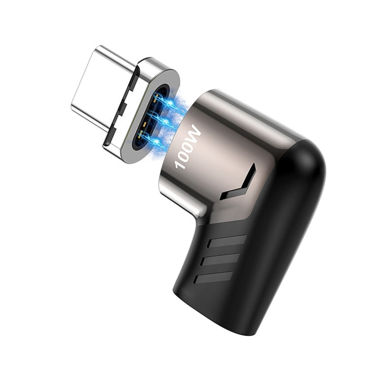 Adattatore ricarica magnetico a gomito 100W USB-C