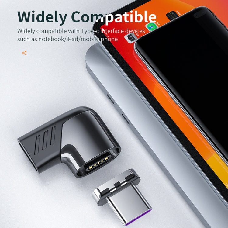 Adattatore ricarica magnetico a gomito 100W USB-C