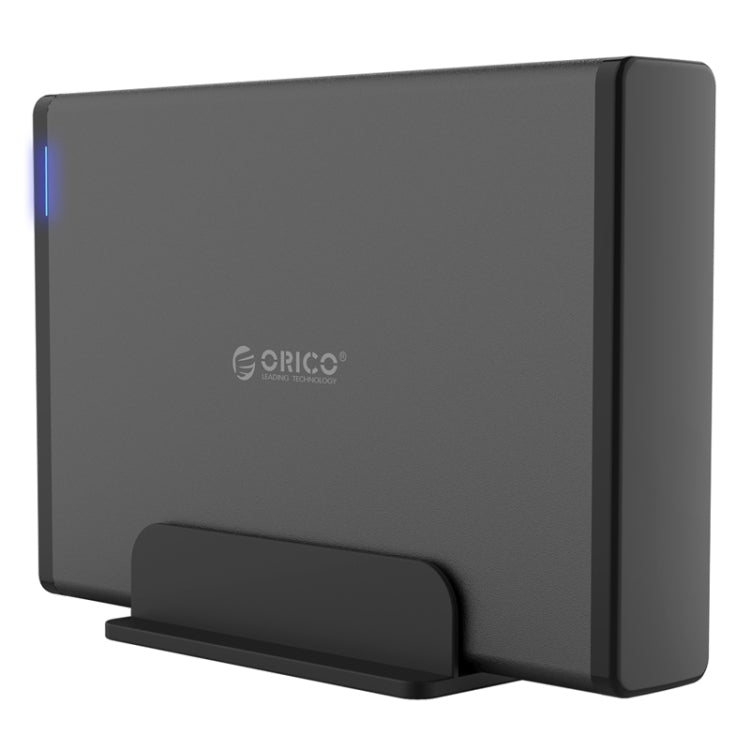 ORICO 7688C3 Custodia per HDD mobile USB-C/Type-C da 8TB e 3,5 pollici con base rimovibile, lunghezza cavo: 1 m