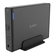 ORICO 7688C3 Custodia per HDD mobile USB-C/Type-C da 8TB e 3,5 pollici con base rimovibile, lunghezza cavo: 1 m