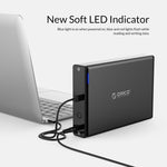 Custodia ORICO 7688C3 per HDD 3,5" USB-C 8TB