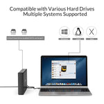 Custodia ORICO 7688C3 per HDD 3,5" USB-C 8TB